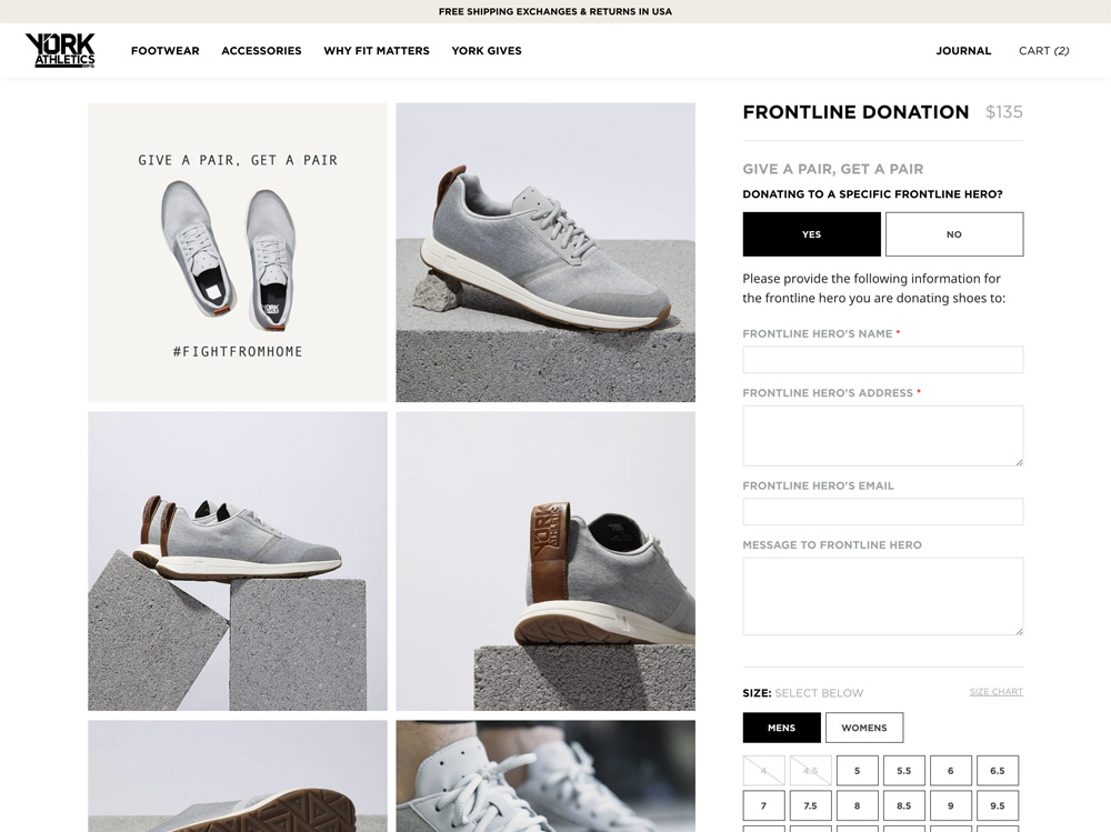 Online e-commerce website custom designed in Shopify