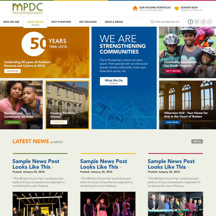 MPDC's new responsive website redesign
