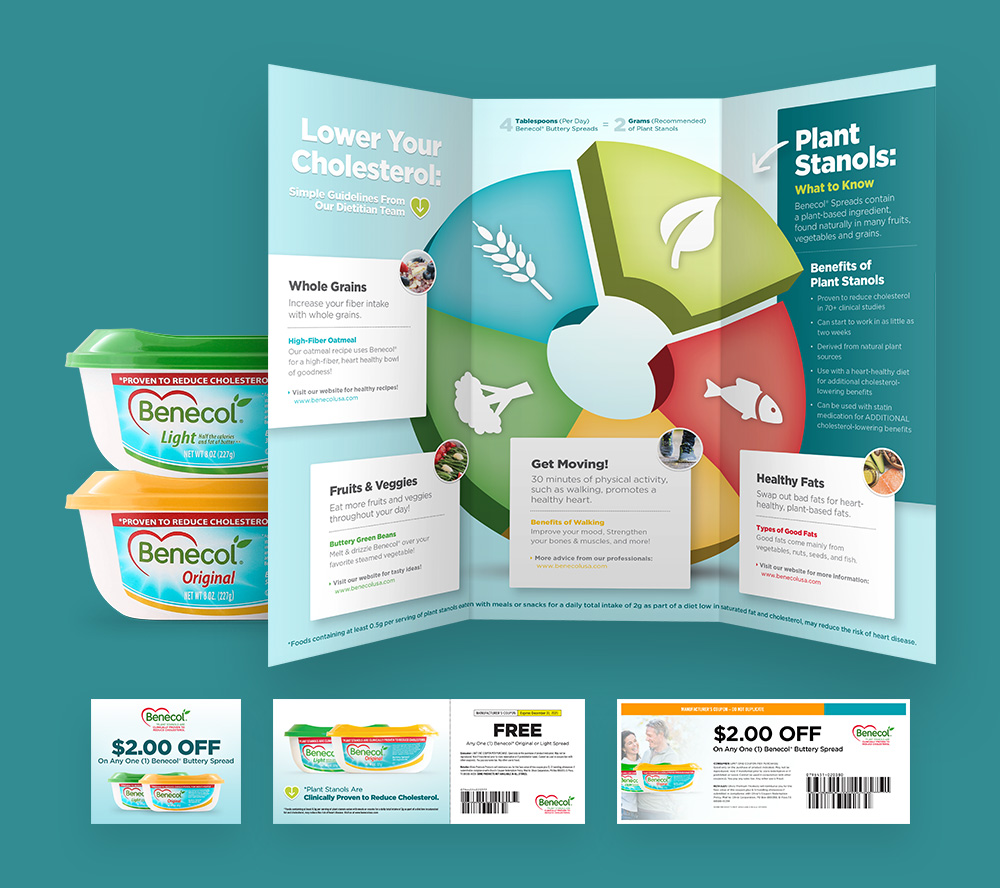 Branding and collateral design for CPG products