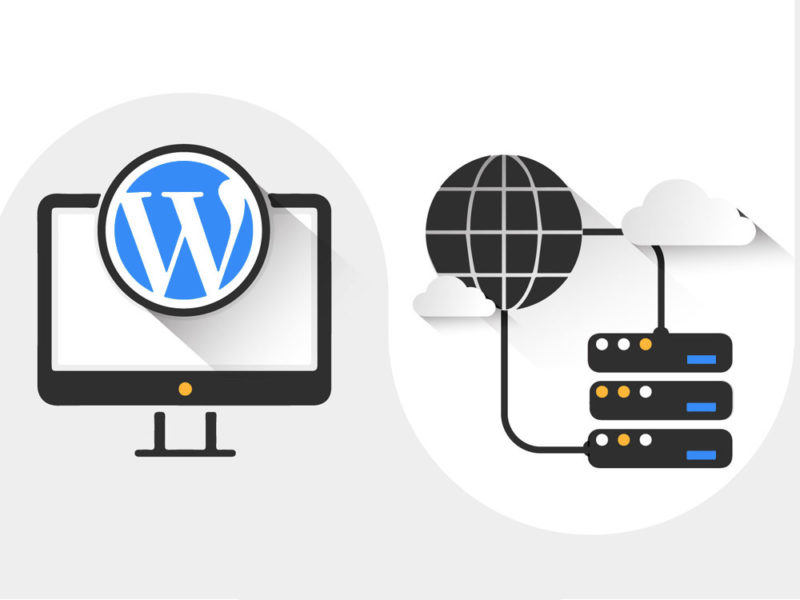 Web hosting and DNS planning for web development